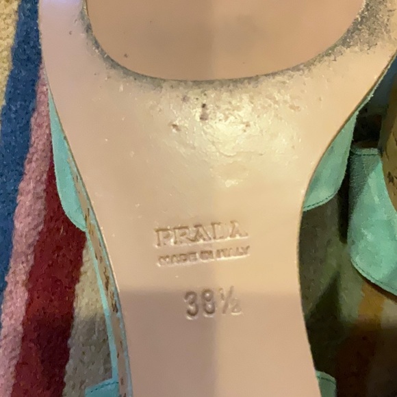 Prada mint green platforms - Picture 5 of 9